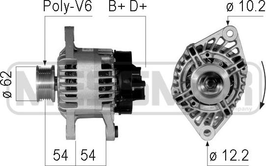 ERA 210344 - Alternatore www.autoricambi360.it