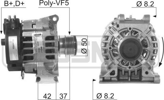 ERA 210340A - Alternatore www.autoricambi360.it