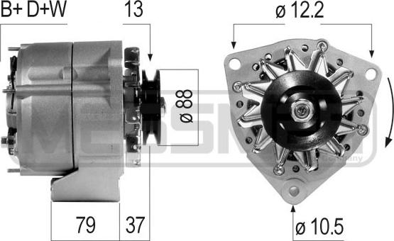 ERA 210314A - Alternatore www.autoricambi360.it
