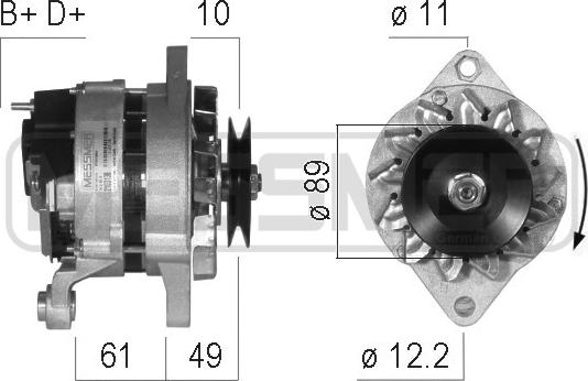 ERA 210313A - Alternatore www.autoricambi360.it