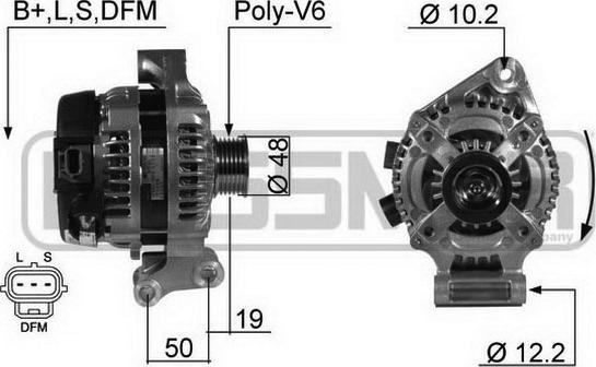 ERA 210384 - Alternatore www.autoricambi360.it