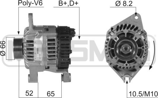 ERA 210338 - Alternatore www.autoricambi360.it