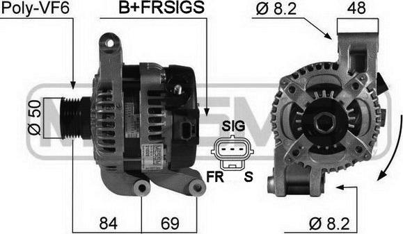 ERA 210328 - Alternatore www.autoricambi360.it