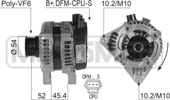 ERA 210323 - Alternatore www.autoricambi360.it