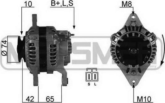 ERA 210378 - Alternatore www.autoricambi360.it