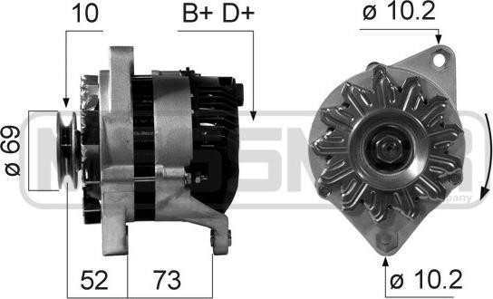 ERA 210265A - Alternatore www.autoricambi360.it