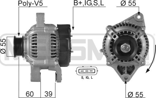 ERA 210266A - Alternatore www.autoricambi360.it