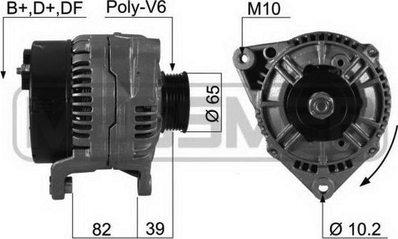 ERA 210202A - Alternatore www.autoricambi360.it