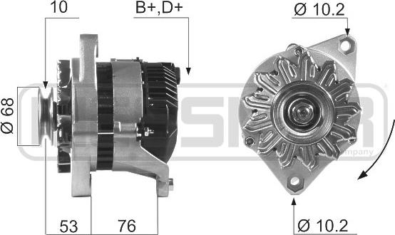 ERA 210214 - Alternatore www.autoricambi360.it