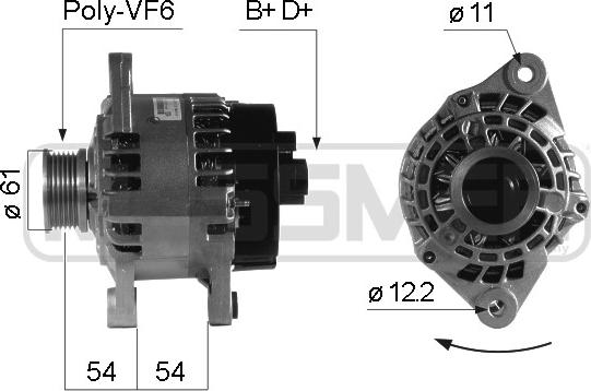ERA 210236 - Alternatore www.autoricambi360.it