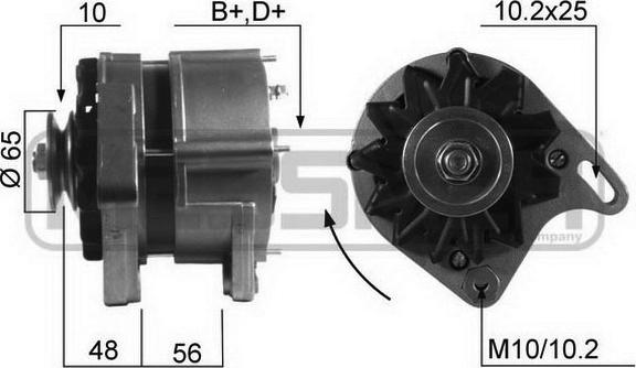 ERA 210228R - Alternatore www.autoricambi360.it