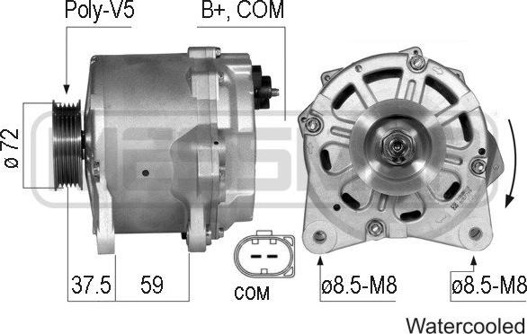ERA 210790 - Alternatore www.autoricambi360.it