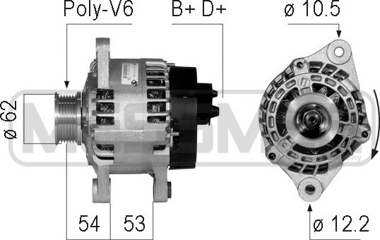 ERA 210759 - Alternatore www.autoricambi360.it