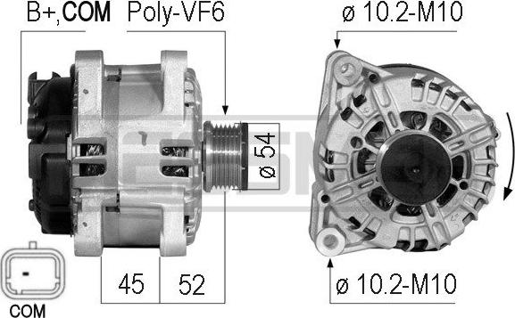ERA 210717 - Alternatore www.autoricambi360.it