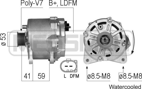 ERA 210785 - Alternatore www.autoricambi360.it