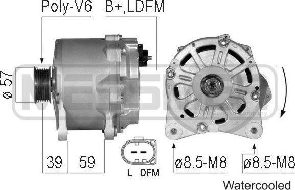 ERA 210781 - Alternatore www.autoricambi360.it