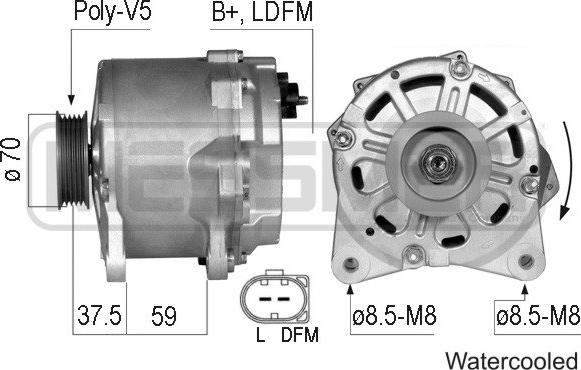 ERA 210788 - Alternatore www.autoricambi360.it