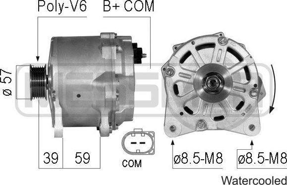 ERA 210782 - Alternatore www.autoricambi360.it