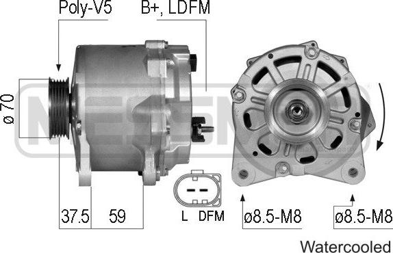 ERA 210787 - Alternatore www.autoricambi360.it