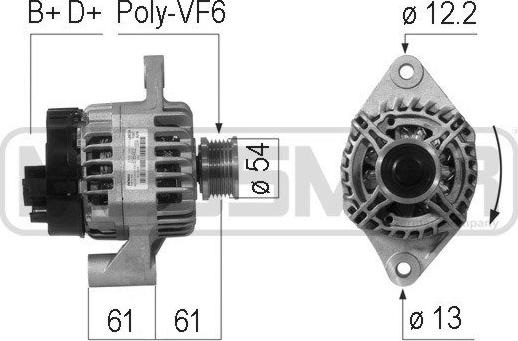 ERA 210720 - Alternatore www.autoricambi360.it
