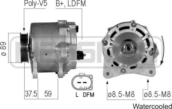 ERA 210779 - Alternatore www.autoricambi360.it