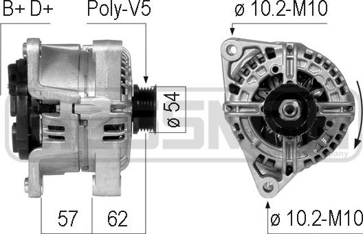 ERA 210774A - Alternatore www.autoricambi360.it