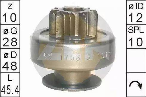 ERA 225773 - Pignone, Motorino d'avviamento www.autoricambi360.it