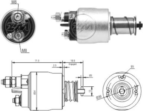 ERA 227934 - Elettromagnete, Motore d'avviamento www.autoricambi360.it