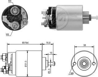 ERA ZM961 - Elettromagnete, Motore d'avviamento www.autoricambi360.it