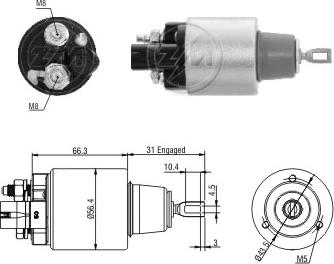 ERA ZM979 - Elettromagnete, Motore d'avviamento www.autoricambi360.it
