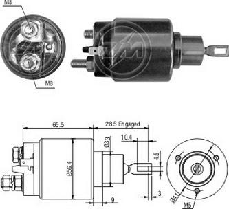 ERA ZM1976 - Elettromagnete, Motore d'avviamento www.autoricambi360.it