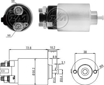 ERA ZM392 - Elettromagnete, Motore d'avviamento www.autoricambi360.it
