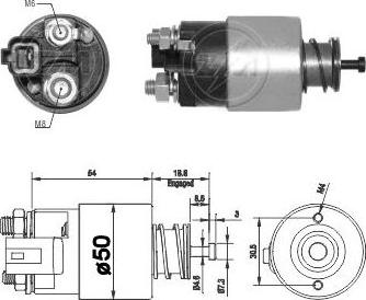 ERA ZM2995 - Elettromagnete, Motore d'avviamento www.autoricambi360.it