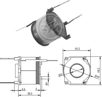 ERA ZM241993 - Elettromagnete, Motore d'avviamento www.autoricambi360.it