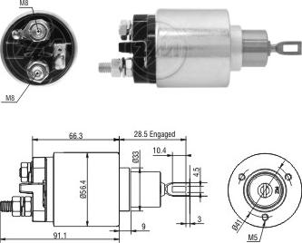 ERA ZM7773 - Elettromagnete, Motore d'avviamento www.autoricambi360.it
