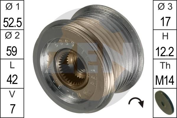 ERA ZN5503 - Puleggia cinghia, Alternatore www.autoricambi360.it