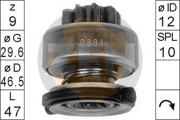 ERA ZN0998 - Pignone, Motorino d'avviamento www.autoricambi360.it