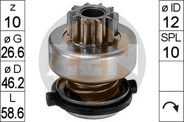 ERA ZN0520 - Pignone, Motorino d'avviamento www.autoricambi360.it