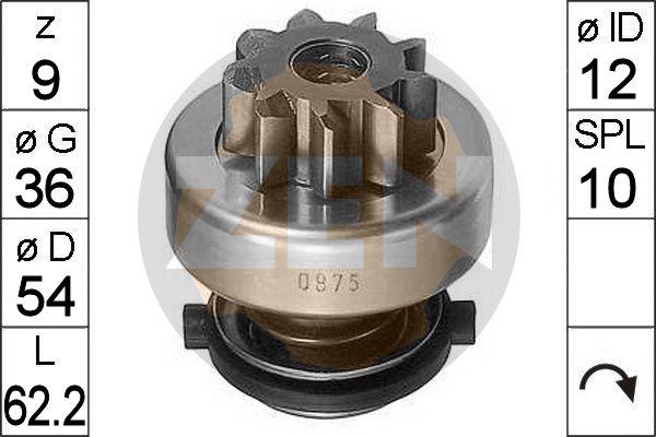 ERA ZN0875 - Pignone, Motorino d'avviamento www.autoricambi360.it