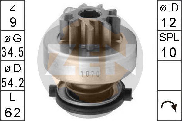 ERA ZN1070 - Pignone, Motorino d'avviamento www.autoricambi360.it