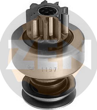 ERA ZN1197 - Pignone, Motorino d'avviamento www.autoricambi360.it