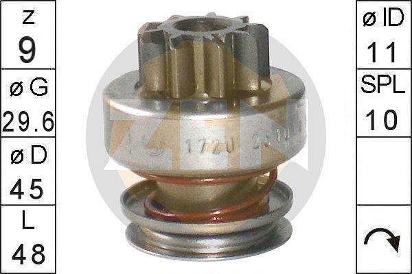 ERA ZN1720 - Pignone, Motorino d'avviamento www.autoricambi360.it