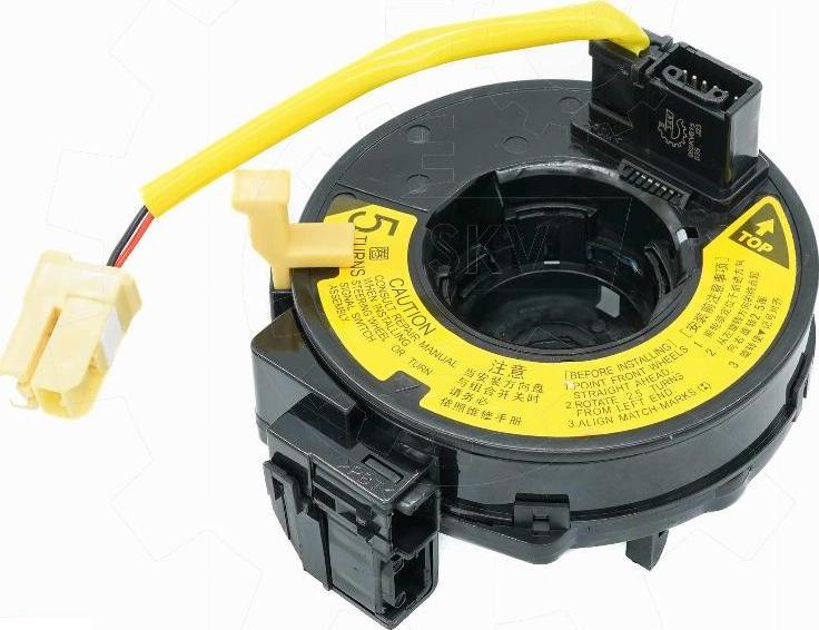 Esen SKV 96SKV615 - Molla spiroelicoidale, Airbag www.autoricambi360.it