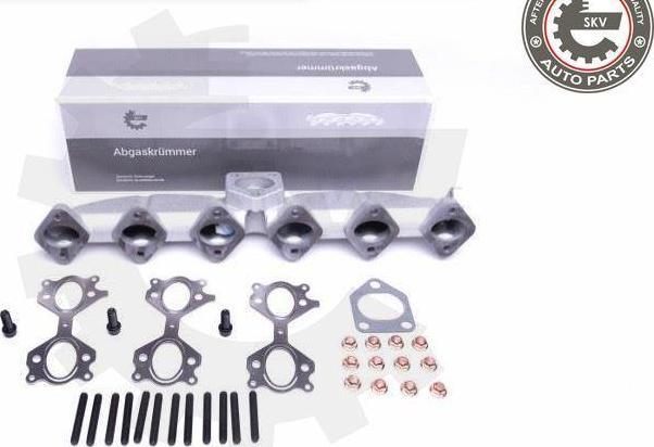 Esen SKV 49SKV053 - Curva di raccordo, Imp. gas scarico www.autoricambi360.it