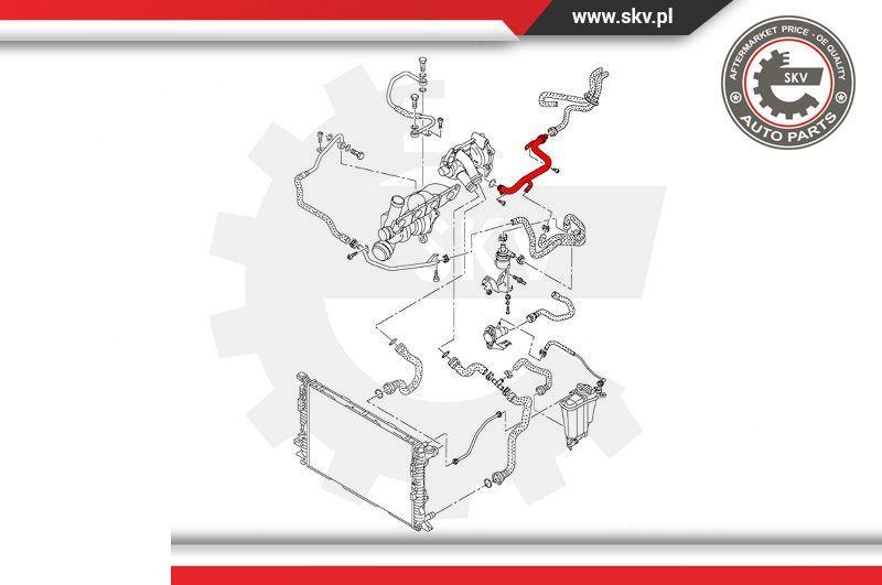 Esen SKV 43SKV777 - Condotto del refrigerante www.autoricambi360.it