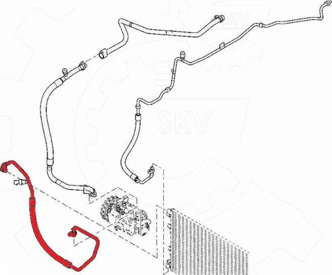 Esen SKV 54SKV664 - Condotto d. bassa / alta pressione, Climatizzatore www.autoricambi360.it