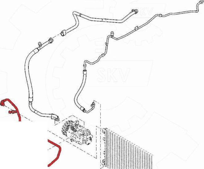 Esen SKV 54SKV665 - Condotto d. bassa / alta pressione, Climatizzatore www.autoricambi360.it