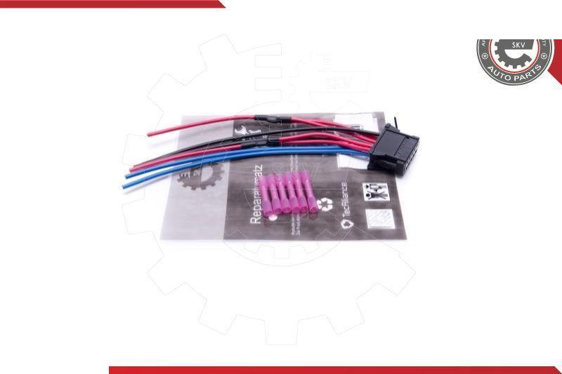 Esen SKV 53SKV102 - Kit riparaz.cavi, Termoventilat. abitacolo(Sist.prerisc.mot) www.autoricambi360.it