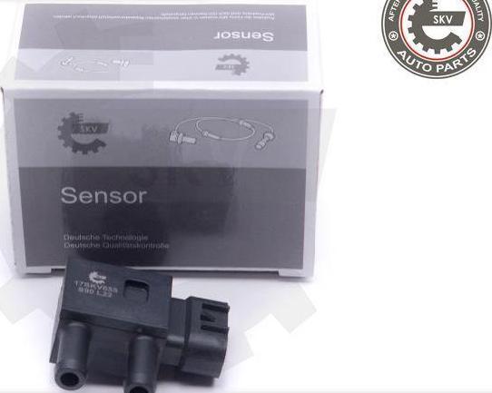 Esen SKV 17SKV655 - Sensore, Pressione gas scarico www.autoricambi360.it