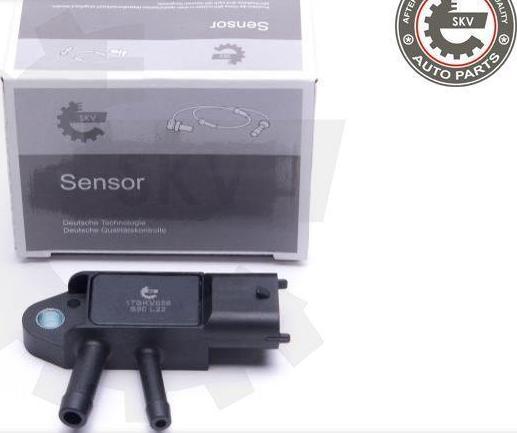 Esen SKV 17SKV658 - Sensore, Pressione gas scarico www.autoricambi360.it